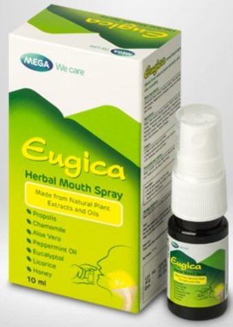 รูปภาพของ Eugica Herbal Mouth Spray (Mega We Care)  10ml.